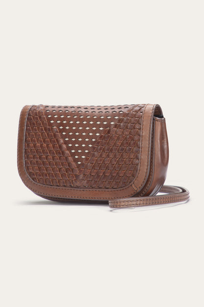 FRYE Women's Cognac Jennie Wallet Crossbody