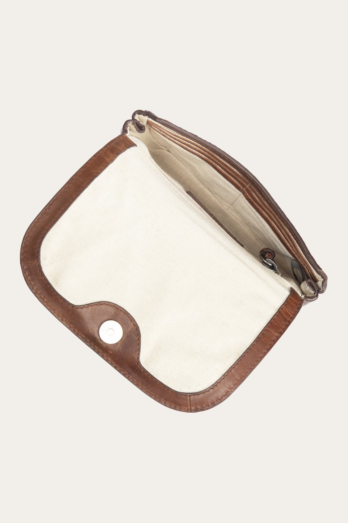 FRYE Women's Cognac Jennie Wallet Crossbody