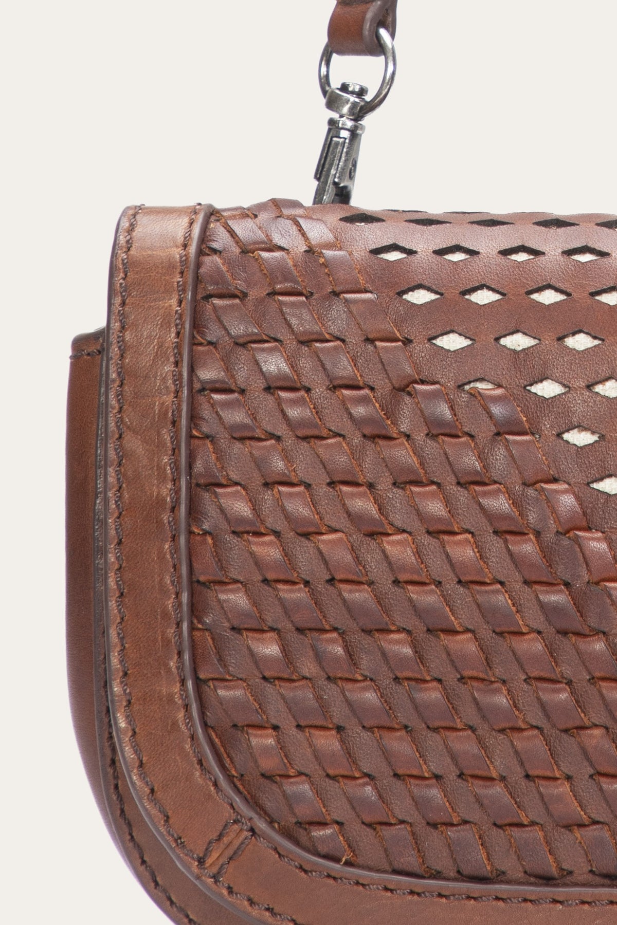 FRYE Women's Cognac Jennie Wallet Crossbody