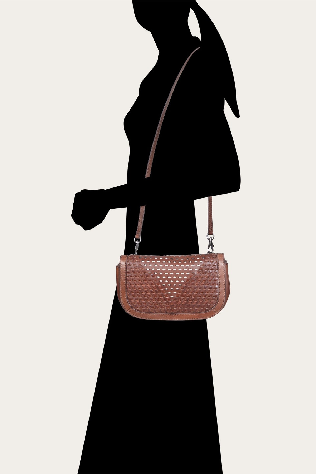 FRYE Women's Cognac Jennie Wallet Crossbody