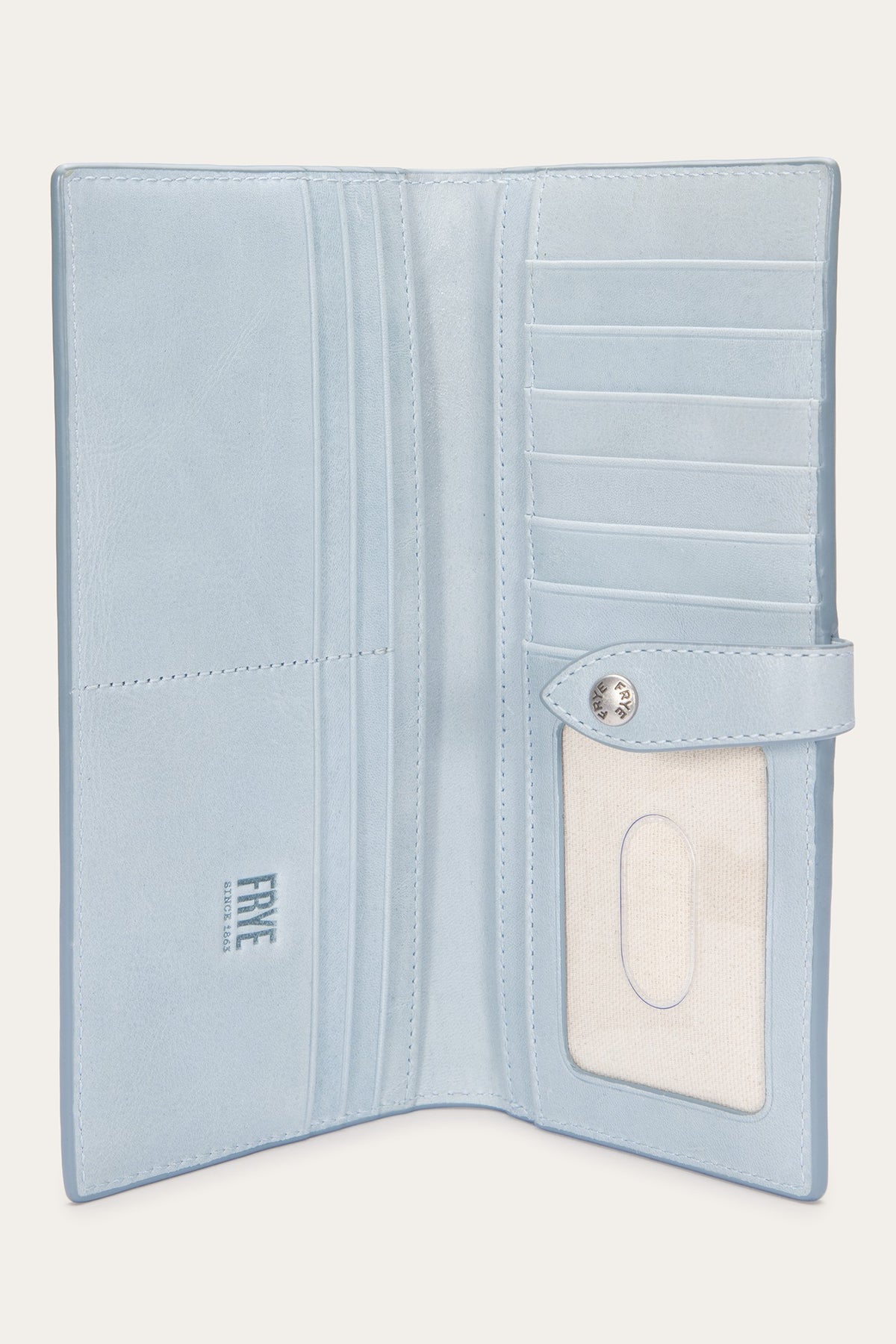 FRYE Women's Light Sky Melissa Slim Leather Wallet