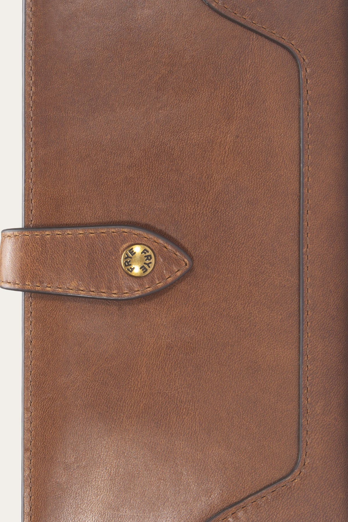 FRYE Women's Cognac Melissa Slim Wallet
