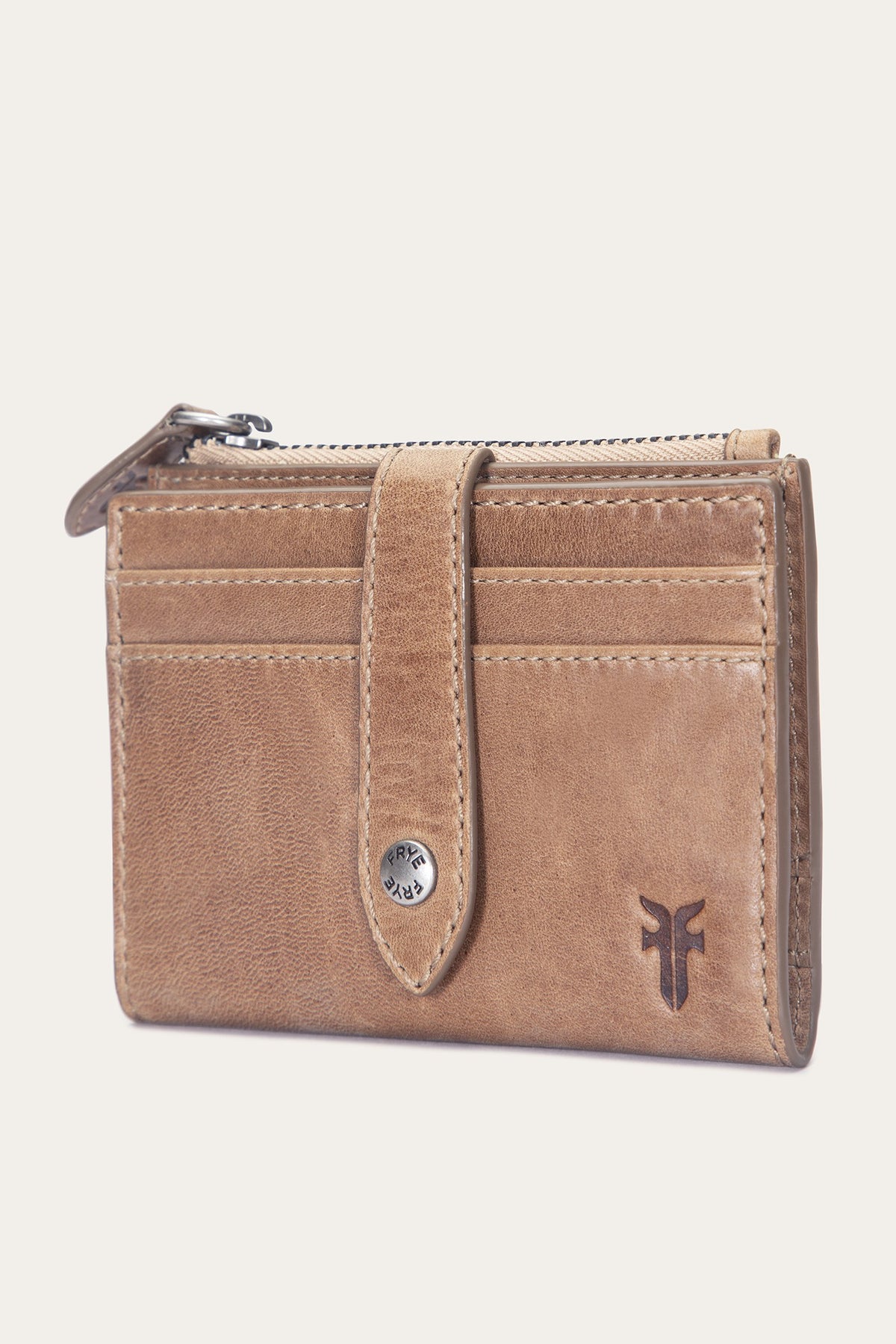FRYE Melissa Beige Coin Purse