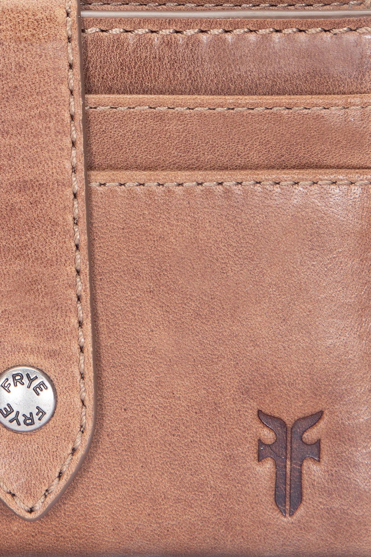 FRYE Melissa Beige Coin Purse