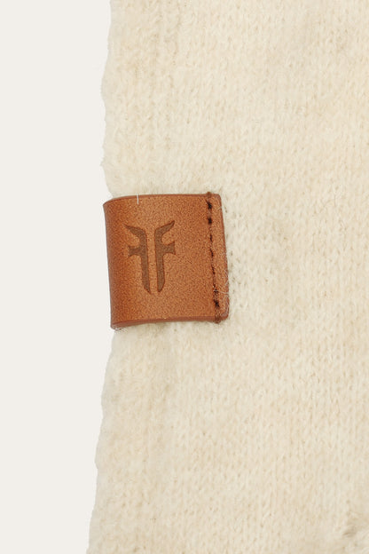 FRYE Birch Long Fringe Triangle Scarf