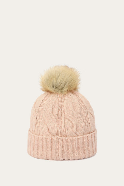 FRYE Rose Cloud Wide Cable Cuff Hat