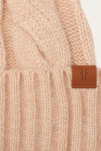 FRYE Rose Cloud Wide Cable Cuff Hat