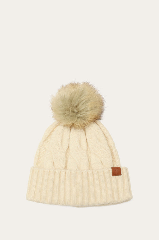 FRYE Birch Wide Cable Cuff Hat