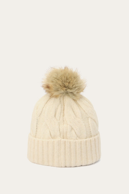 FRYE Birch Wide Cable Cuff Hat