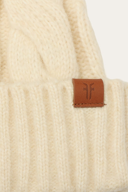 FRYE Birch Wide Cable Cuff Hat