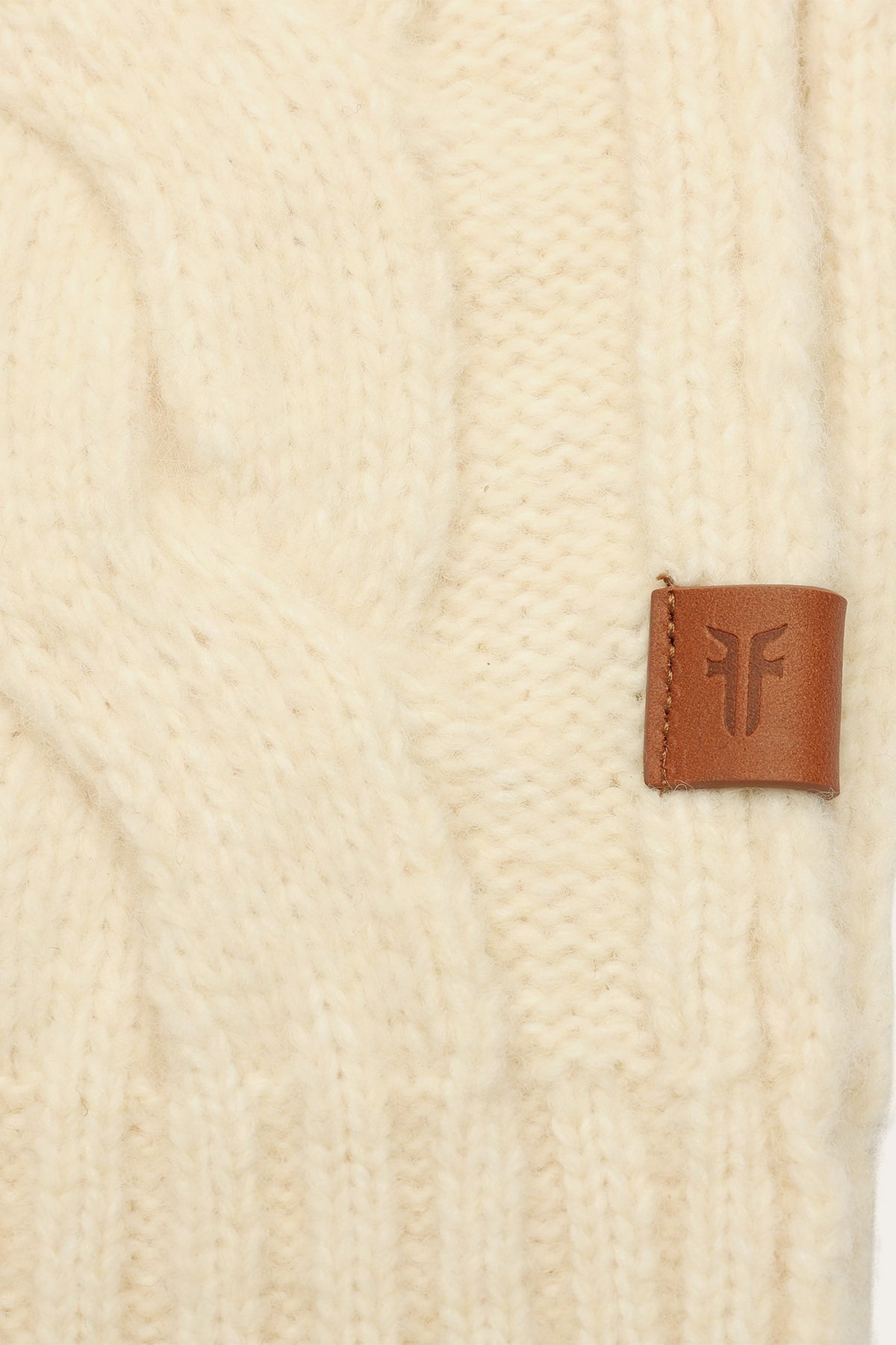 FRYE Birch Wide Cable Scarf