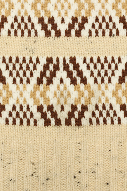 FRYE Birch Tweed Fair Isle Scarf