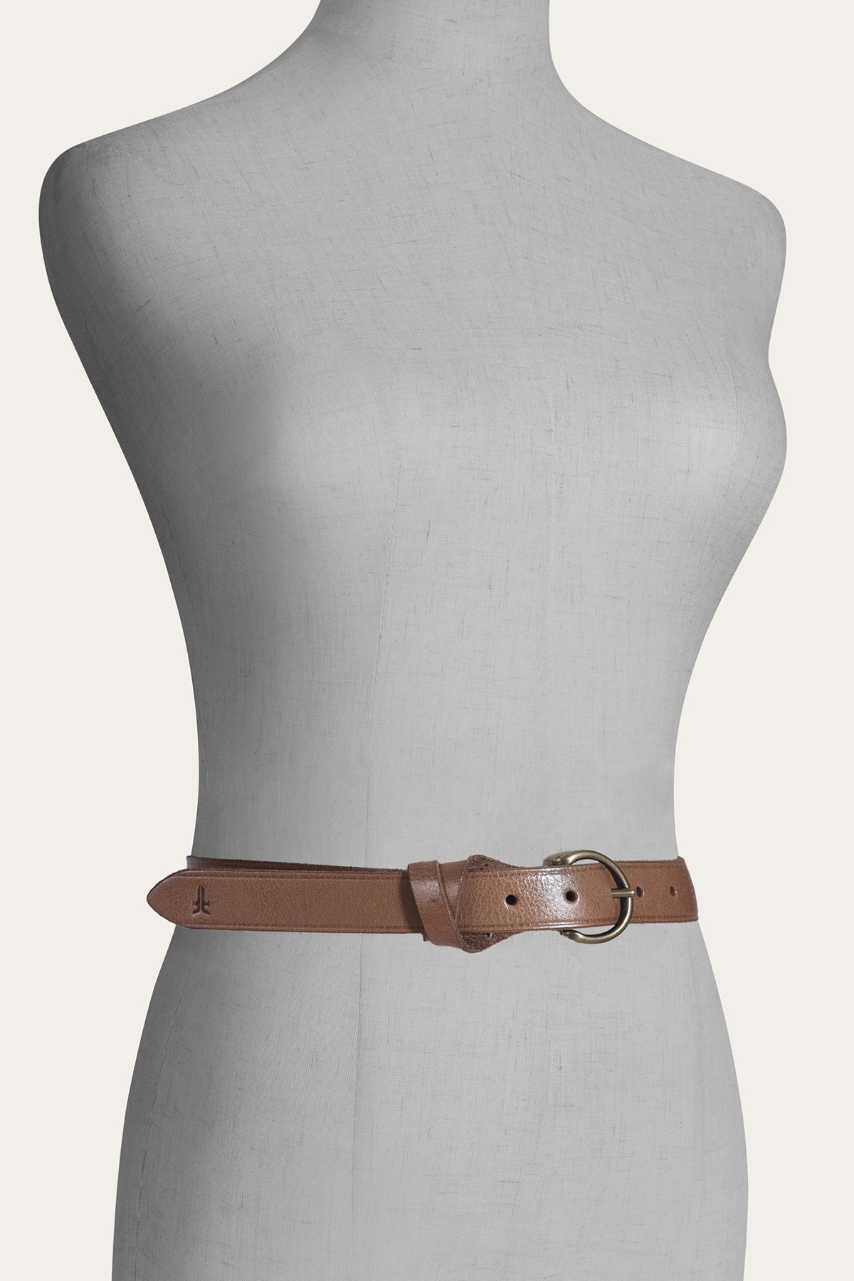 FRYE Light Bronze 25mm Belt