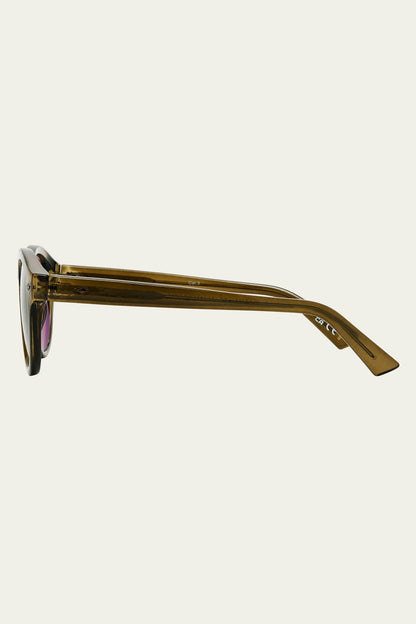 FRYE Blake Crystal Green Sunglasses