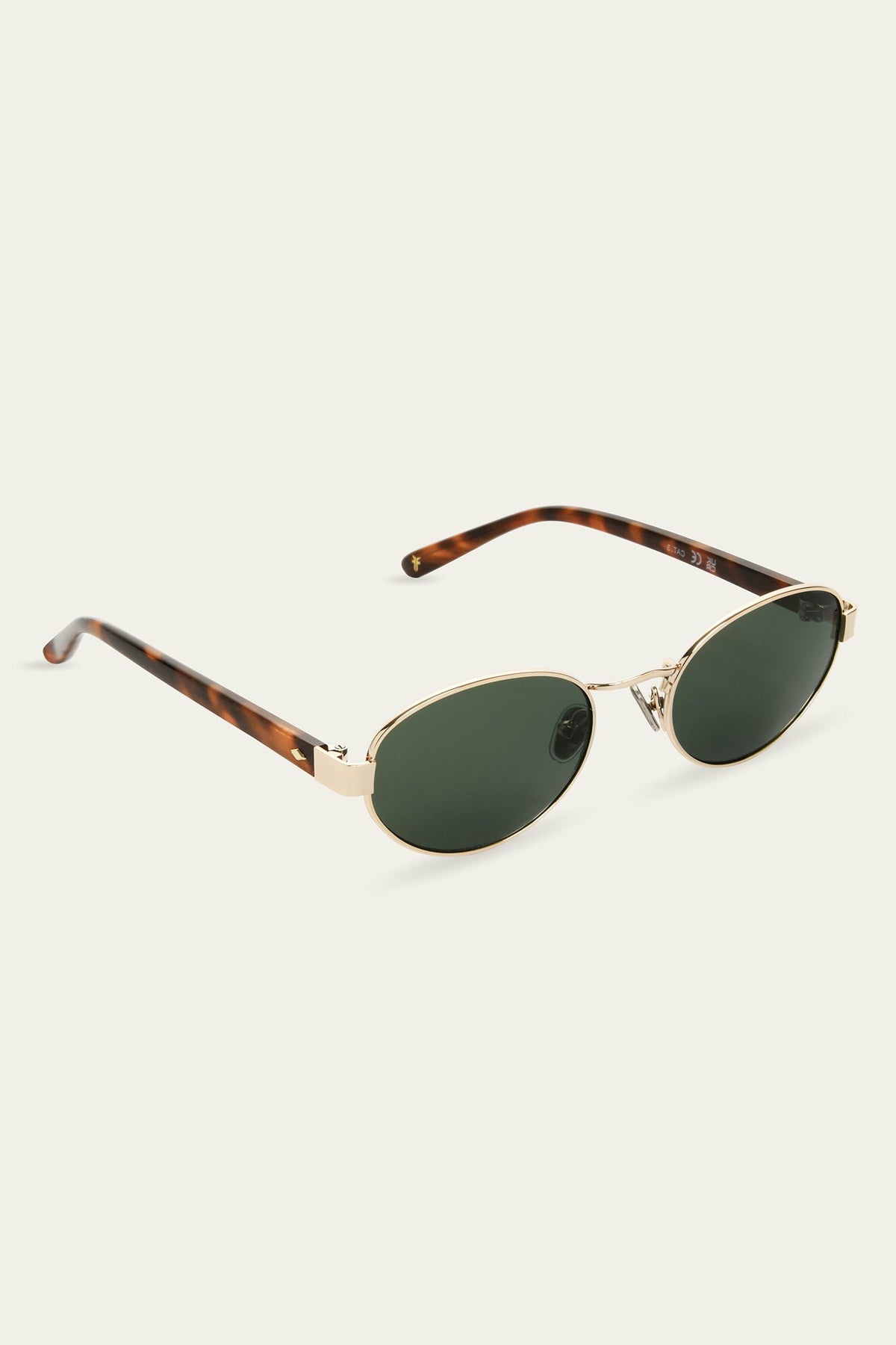 FRYE Savannah Olive Gold Sunglasses