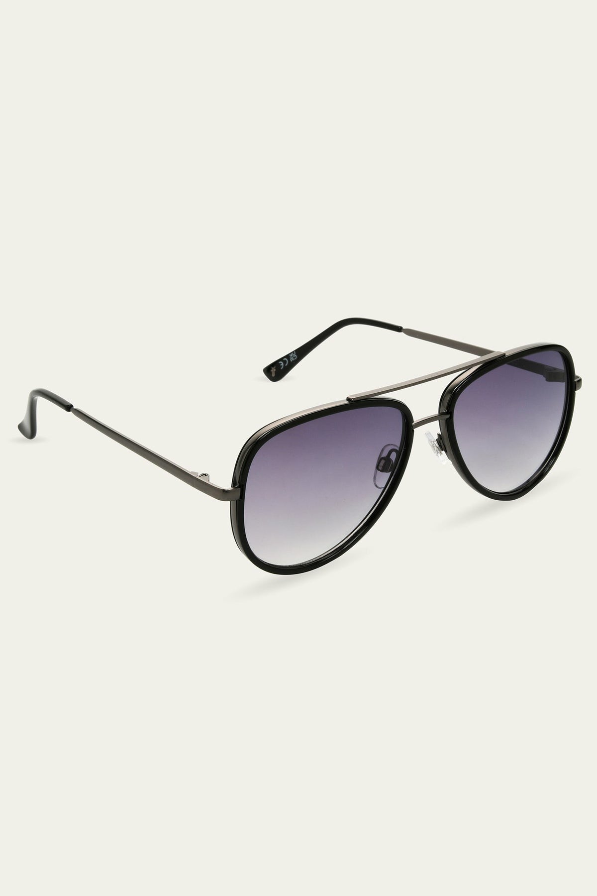 FRYE Reagan Black Sunglasses