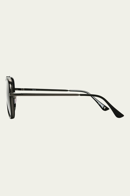 FRYE Reagan Black Sunglasses