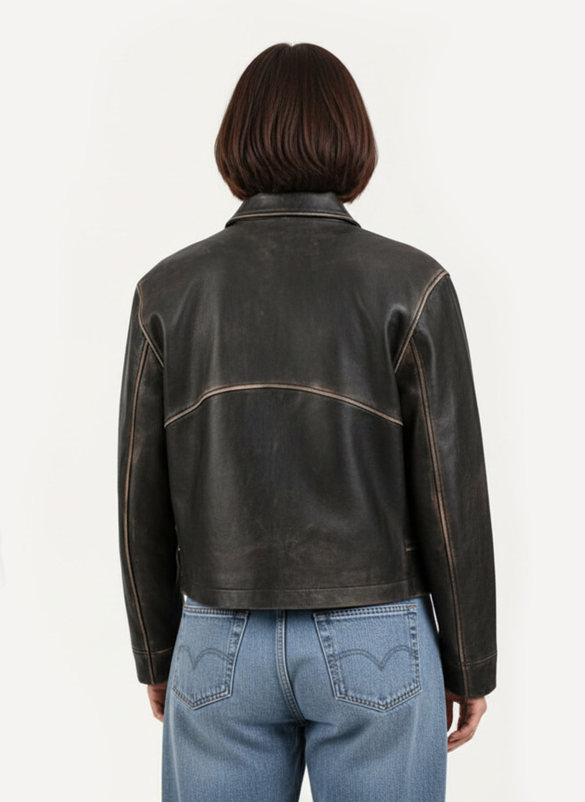 FRYE Black Clancy Jacket