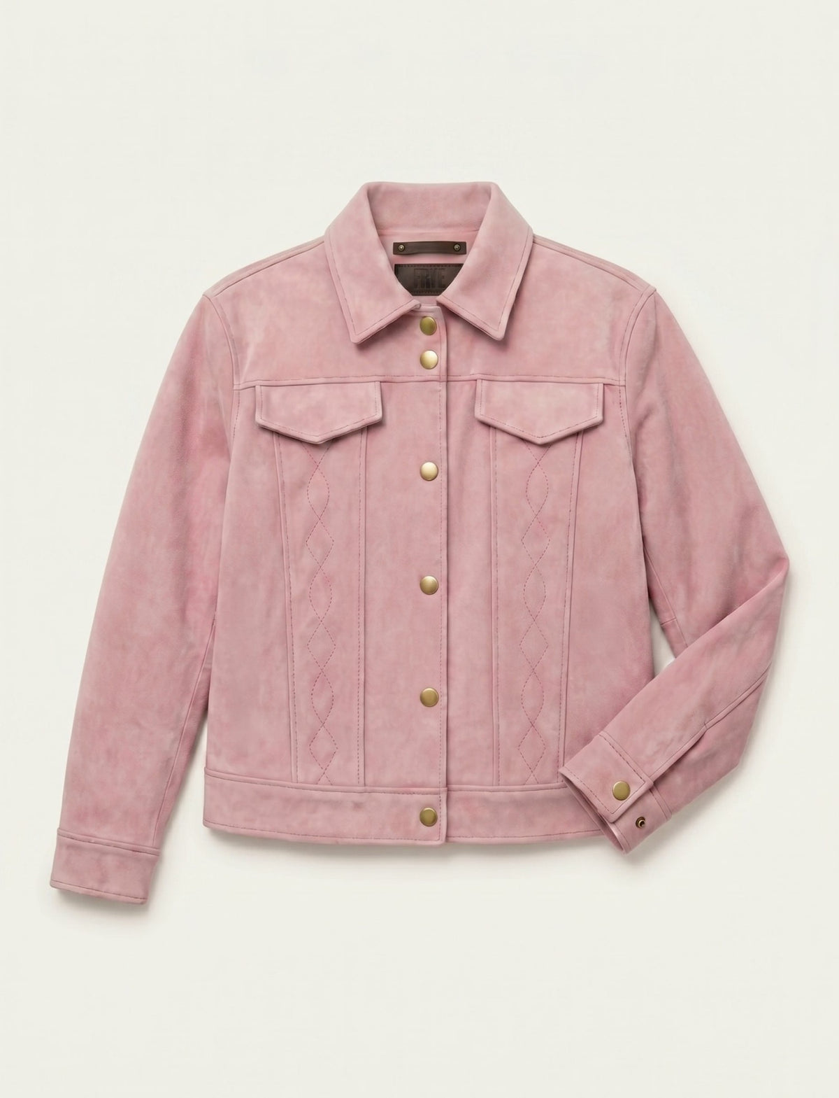 FRYE Women's Pink Canyon Heritage Suede Jacket