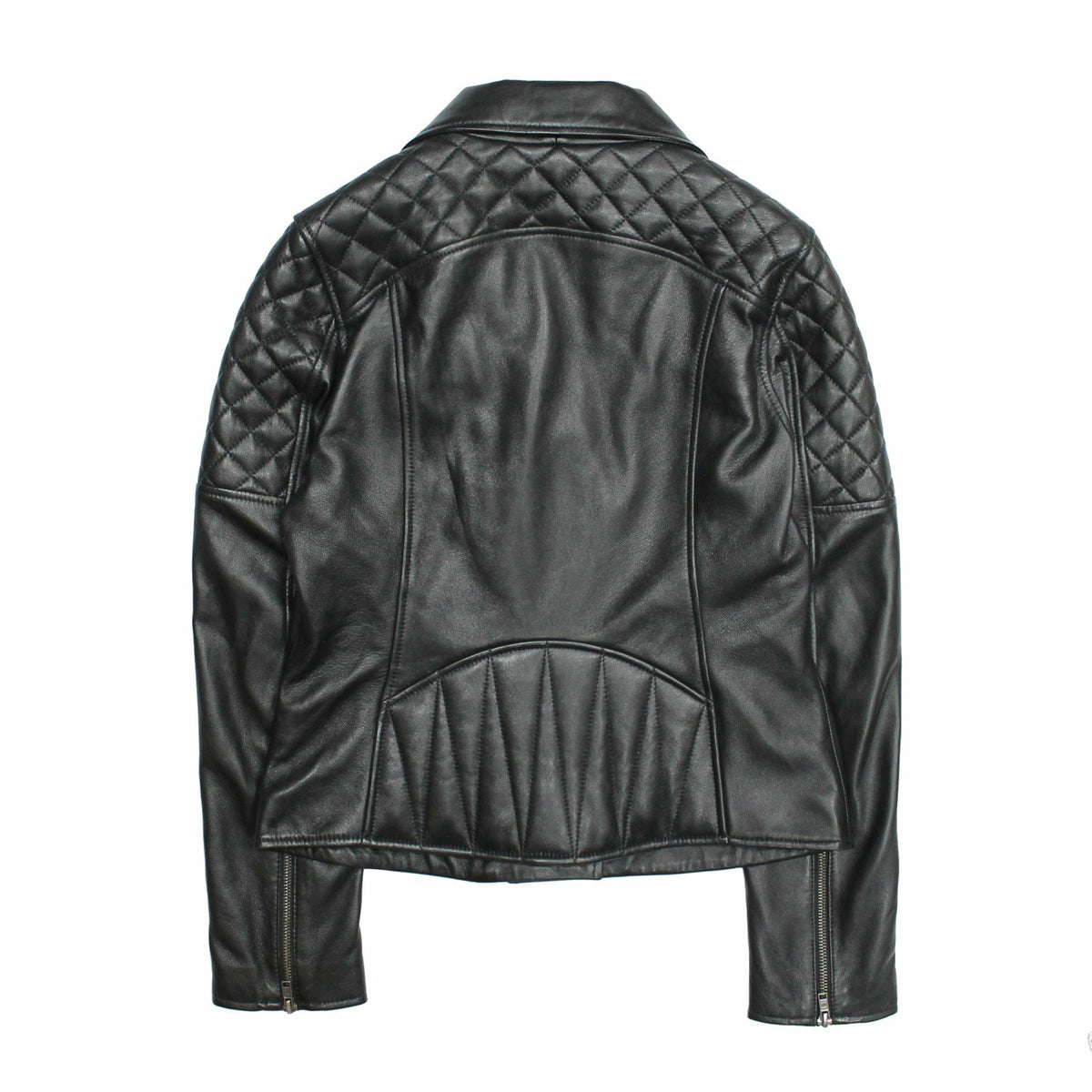FRYE Women’s Black Oklahoma Biker Leather Jacket