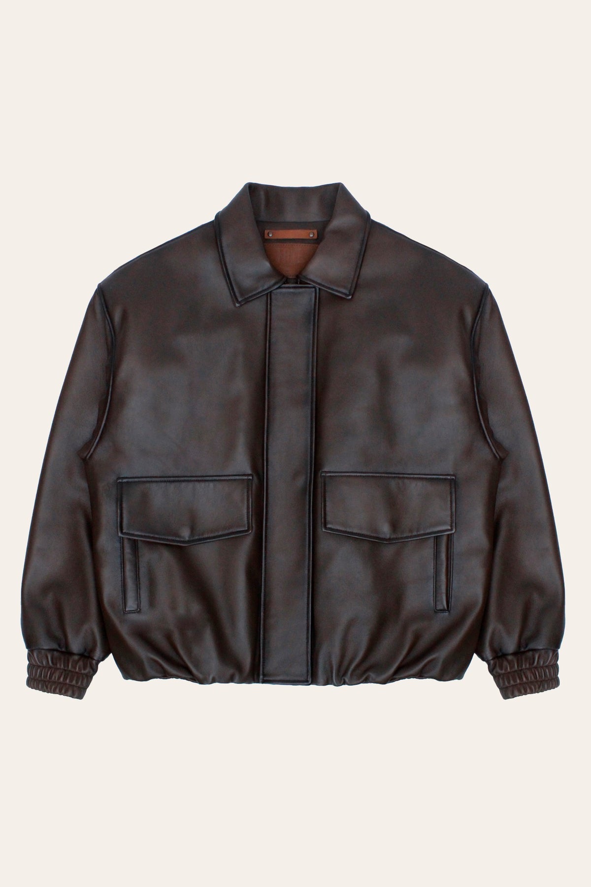 FRYE Tobacco Harper Oversized Bomber