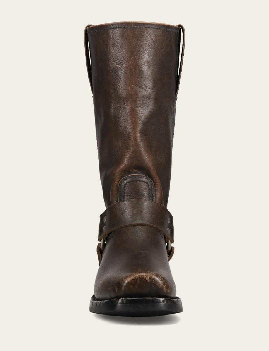 FRYE Men's Antique Black Harness 12R Boot