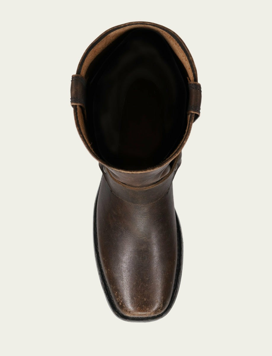 FRYE Men's Antique Black Harness 12R Boot