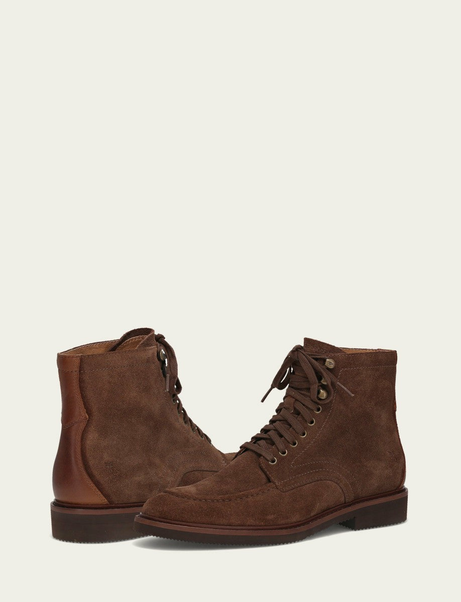FRYE Men's Driftwood Lowell Mid Lace Boot
