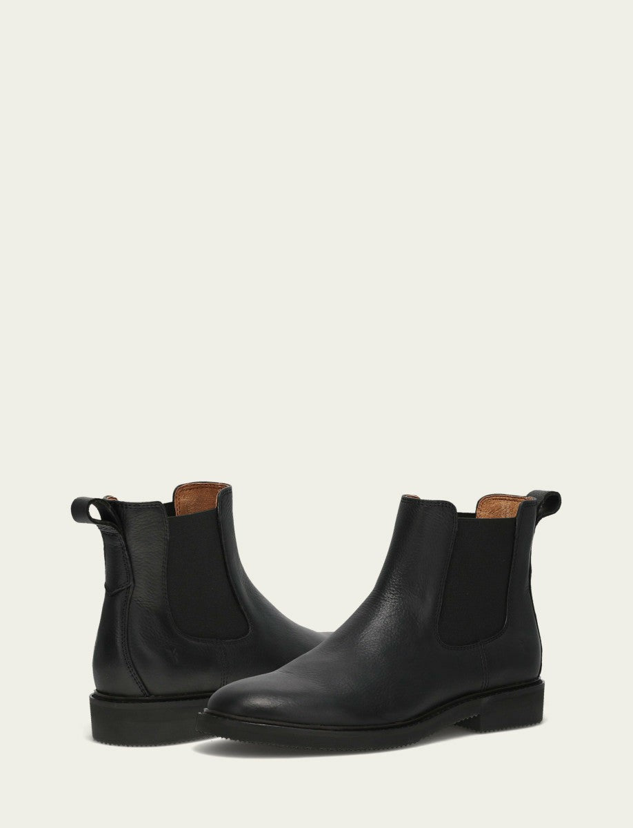 FRYE Men's Black Lowell Chelsea Boot