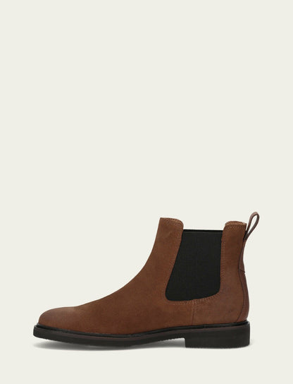 FRYE Men's Dark Walnut Lowell Chelsea Boot