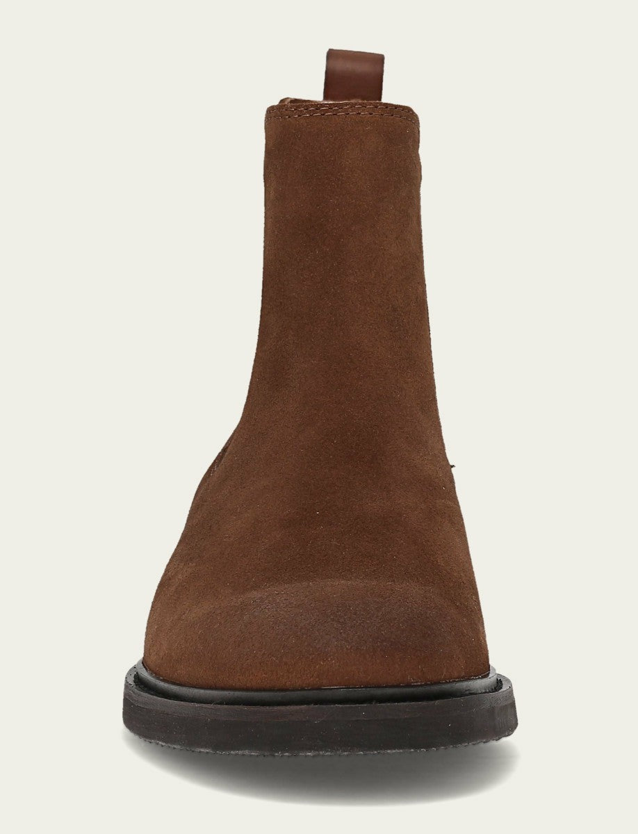 FRYE Men's Dark Walnut Lowell Chelsea Boot