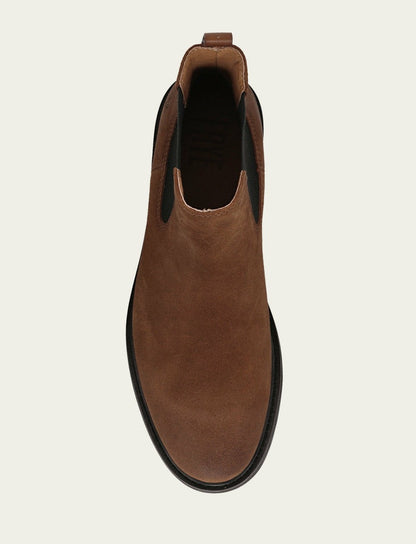 FRYE Men's Dark Walnut Lowell Chelsea Boot