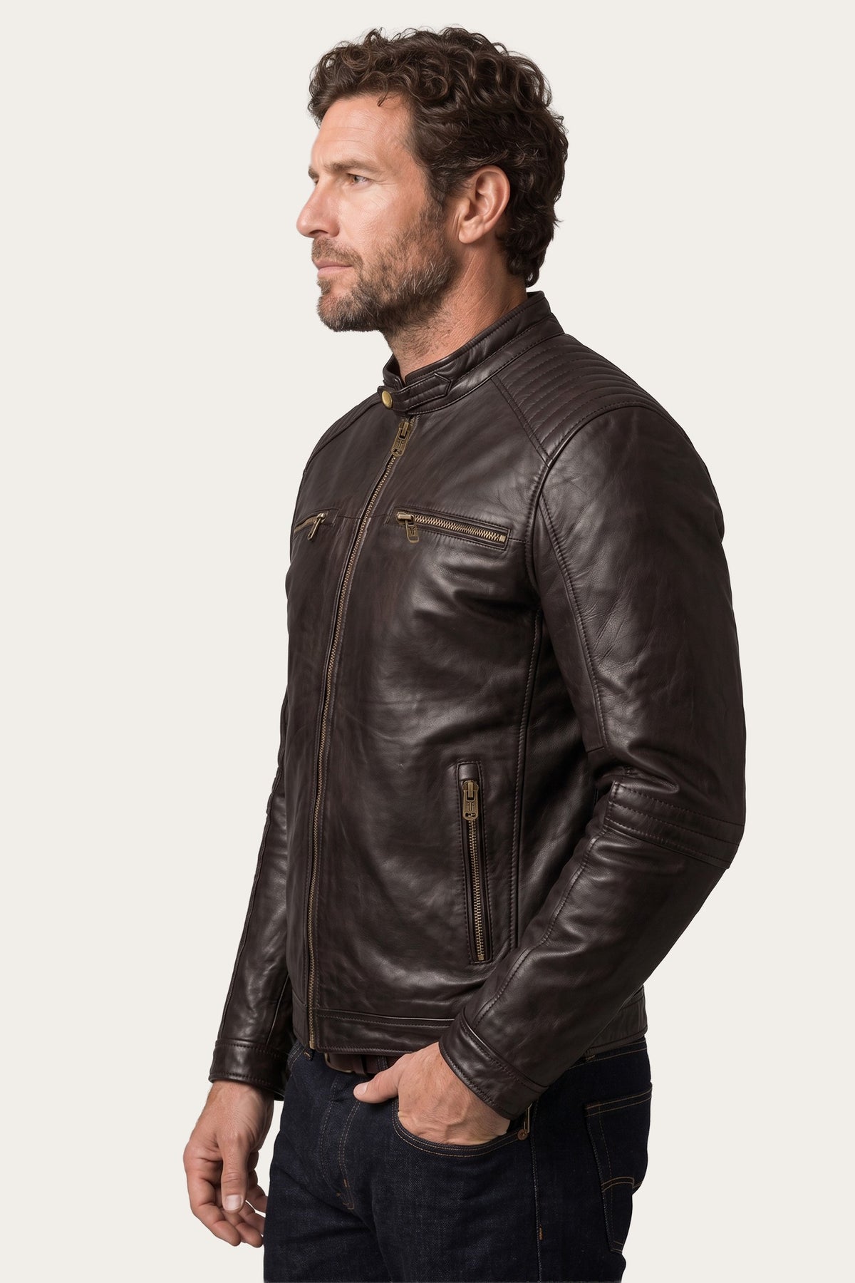 FRYE Vincent Racer Jacket