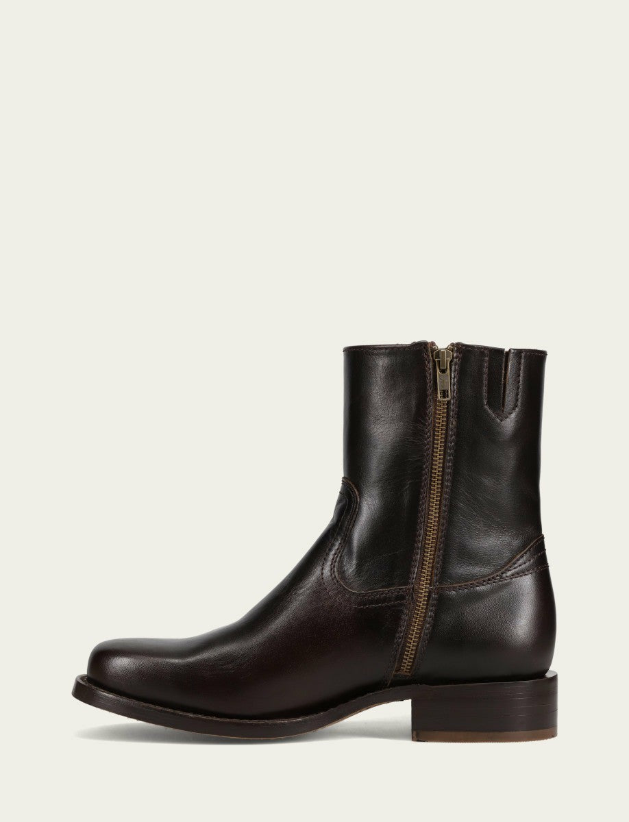 FRYE Men's Bourbon Campus Inside Zip Boots