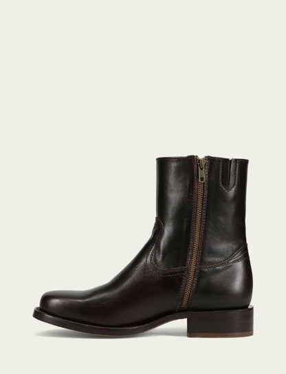 FRYE Men's Bourbon Campus Inside Zip Boots