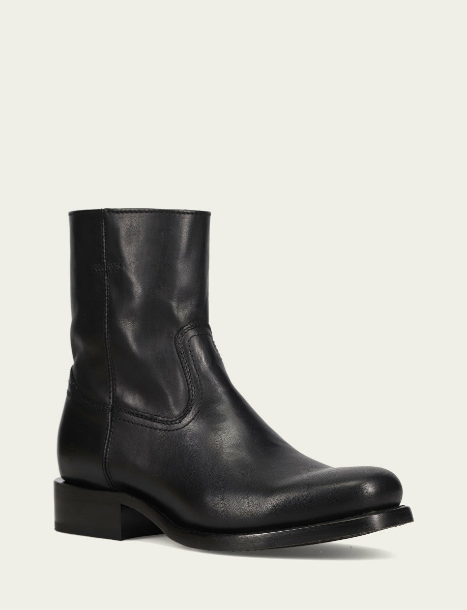 FRYE Men's Black Campus Inside Zip Boots