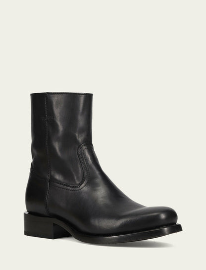 FRYE Men's Black Campus Inside Zip Boots