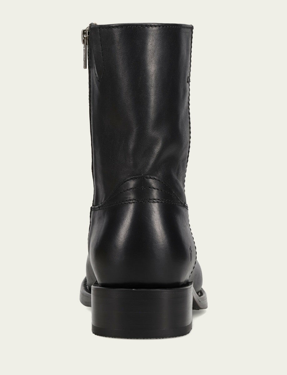 FRYE Men's Black Campus Inside Zip Boots