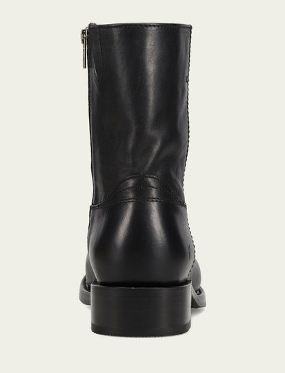 FRYE Men's Black Campus Inside Zip Boots