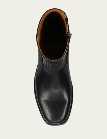 FRYE Men's Black Campus Inside Zip Boots