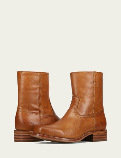 FRYE Men's Saddle Campus Inside Zip Boots