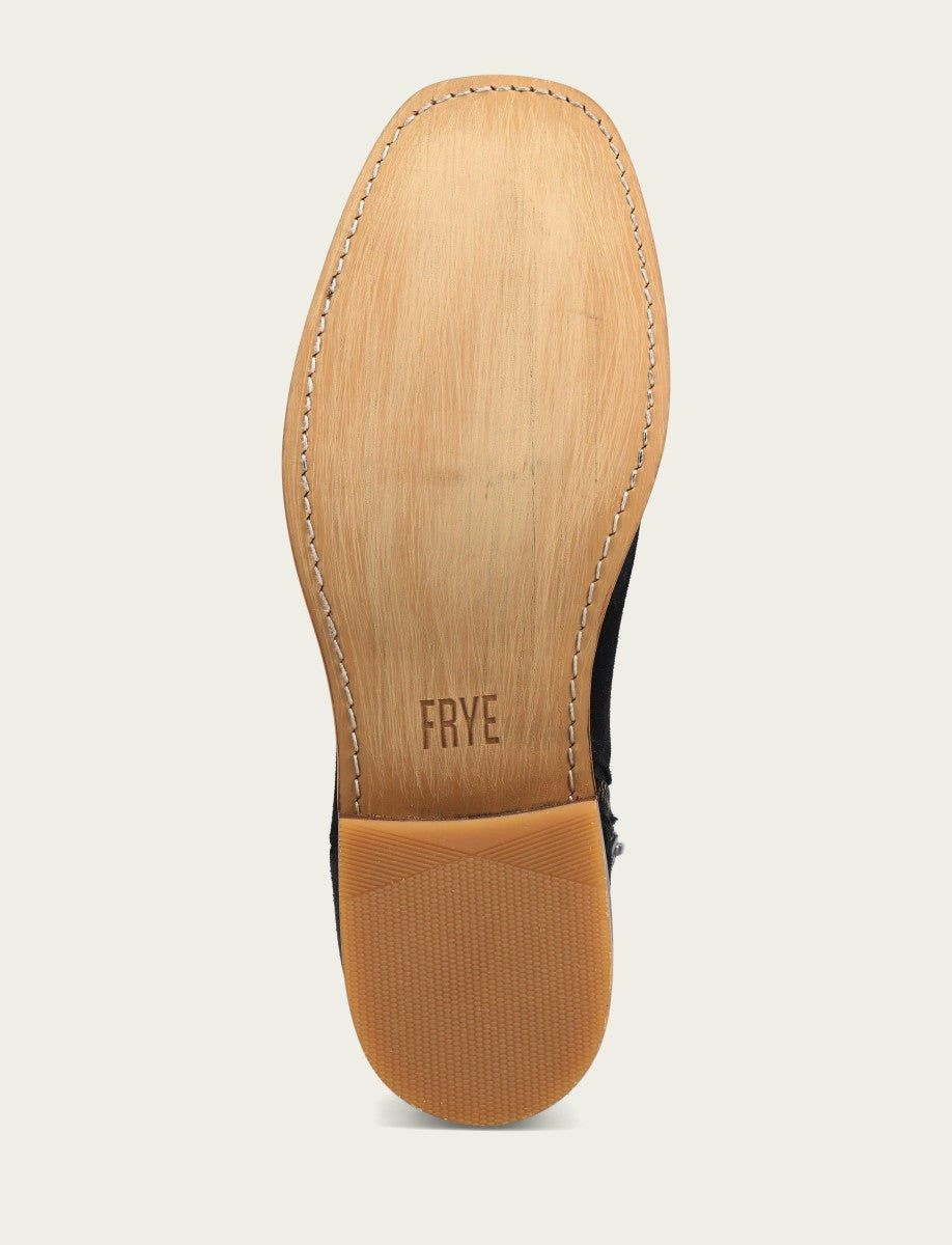 FRYE Men's Bluestone Suede Campus Inside Zip Boot