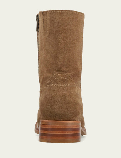FRYE Men's Mushroom Suede Campus Inside Zip Boot