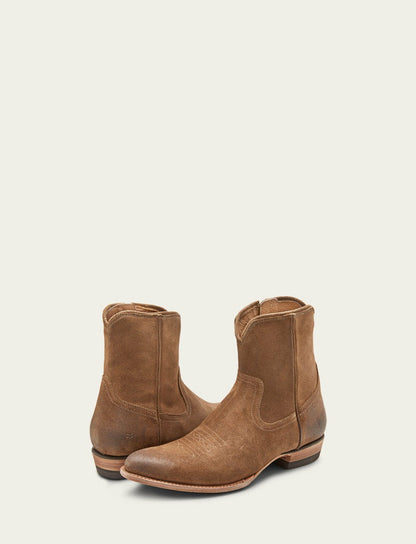 FRYE Men's Dark Ash Austin Inside Zip Boots