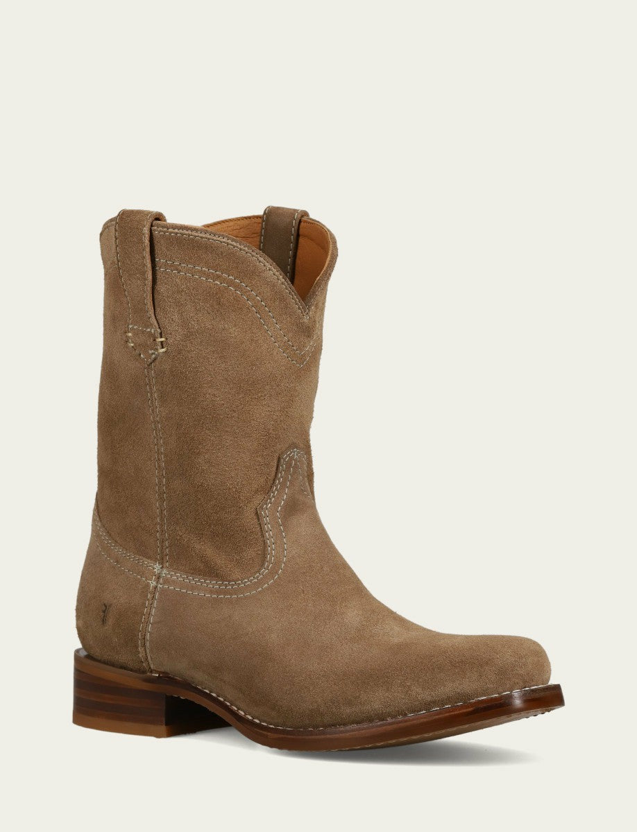 FRYE Men's Mushroom Suede Campus Roper Boots