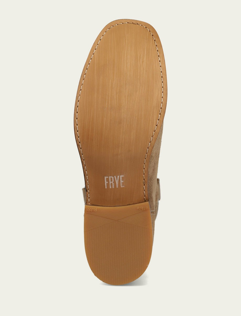 FRYE Men's Mushroom Suede Campus Roper Boots