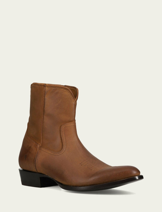 FRYE Men’s Latte Austin Inside Zip Leather Boots
