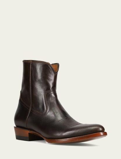 FRYE Men's Bourbon Austin Inside Zip Western Boot