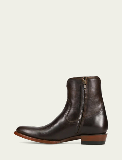 FRYE Men's Bourbon Austin Inside Zip Western Boot