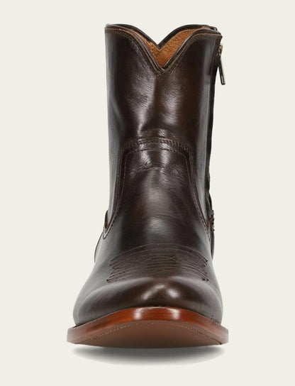 FRYE Men's Bourbon Austin Inside Zip Western Boot